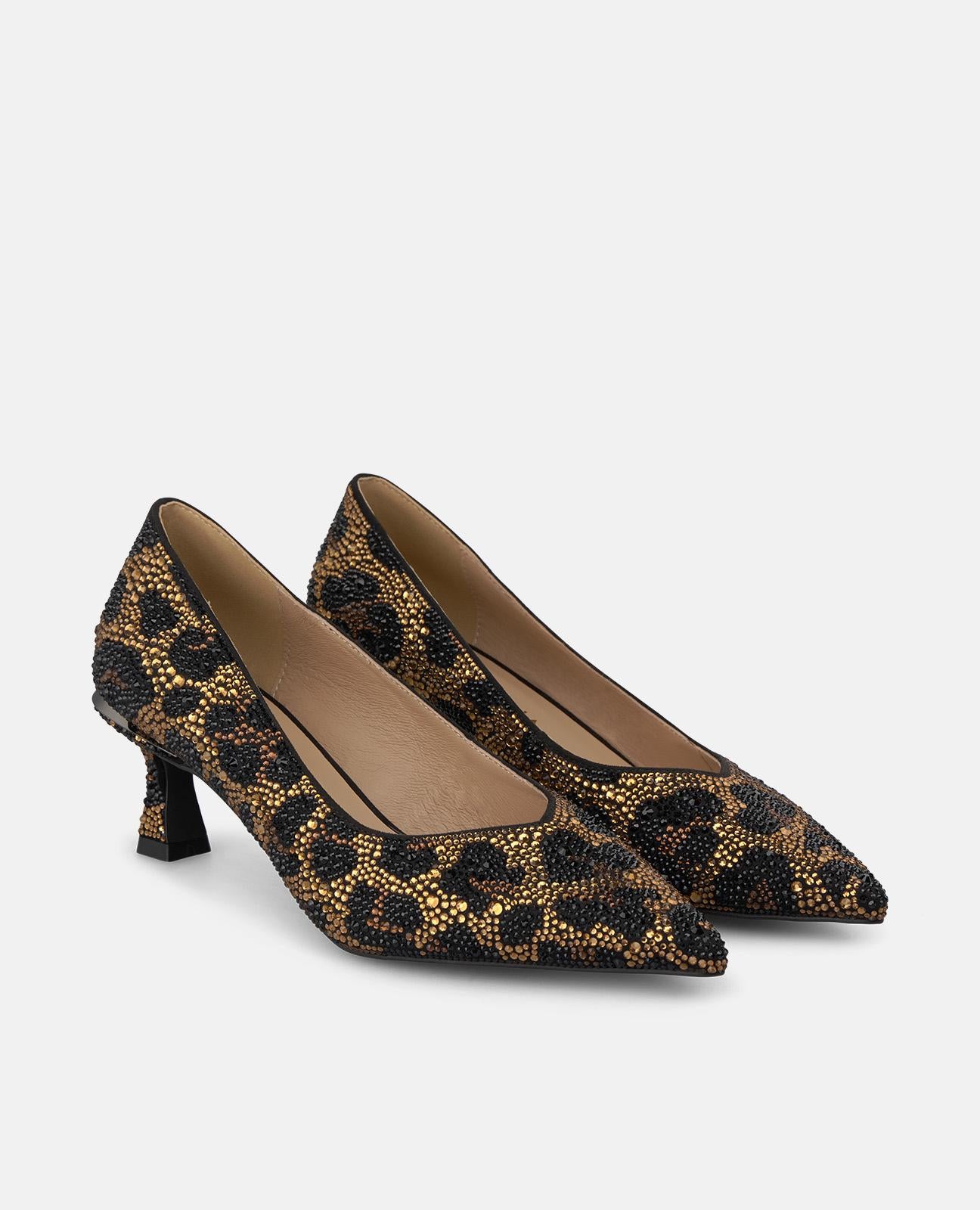 alma-en-pena-pumps-animal-print-metallic-spitzer-zeh-6-cm-stiletto image 2