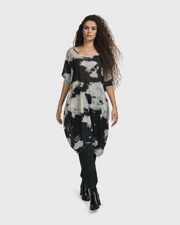 alembika-parisian-sky-kleid-smoke-oversize-kniekleid-mit-taschen image 2