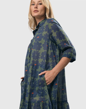 alembika-bluebell-cotton-voile-trapeze-kleid-blau-gr-n image 5