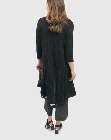 alembika-ru-hi-lo-crinkle-tunic-top-red-asymmetrische-knitter-tunika image 8