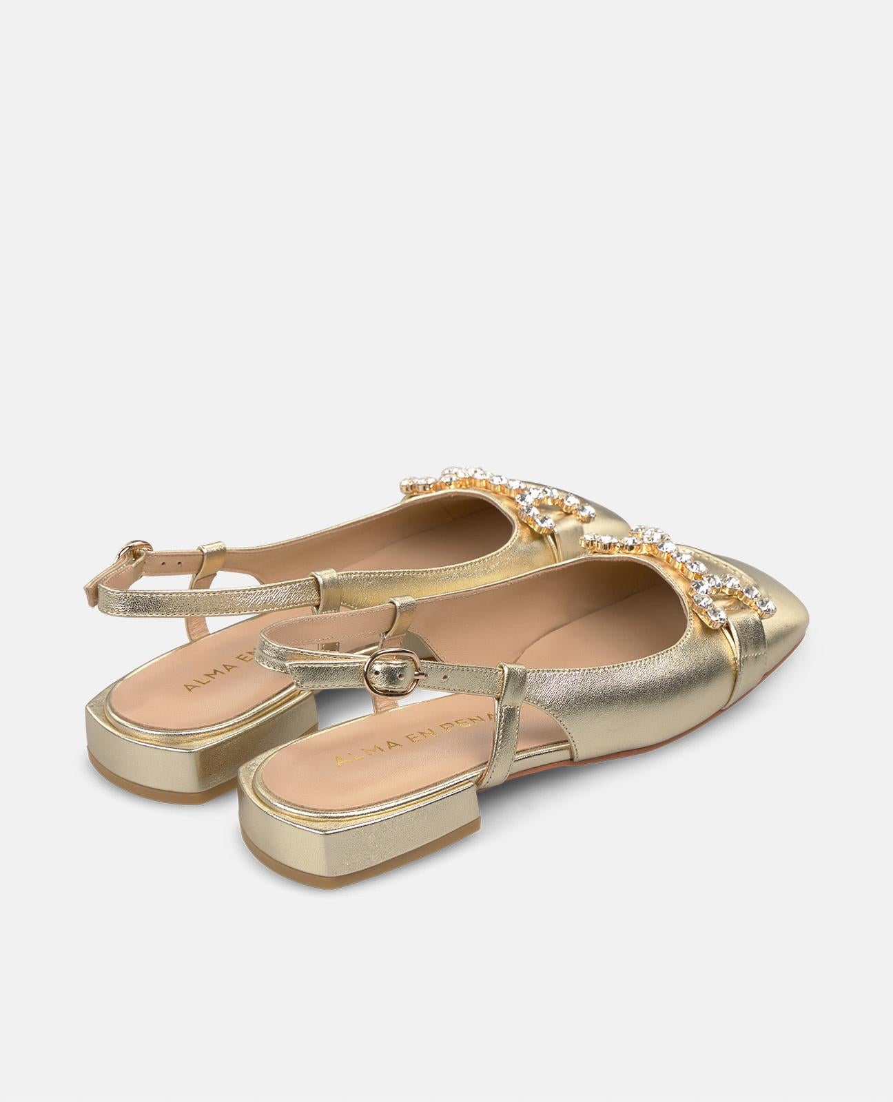 alma-en-pena-ballerina-mit-strass-gold-2-cm image 3