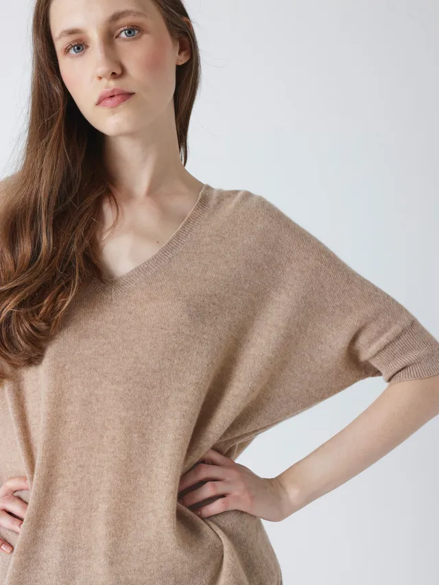 absolut-kate-pull-poncho-v-ausschnitt-100-kaschmir-damen image 1