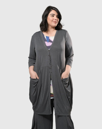 alembika-essential-draped-cocoon-jacke-grey image 4
