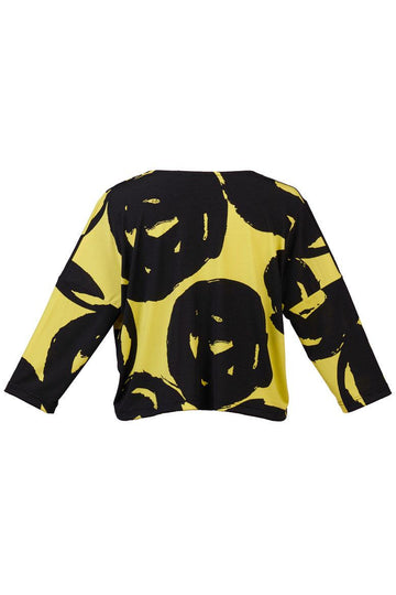 alembika-art-print-cardigan-sj412l-strickjacke-lime image 7