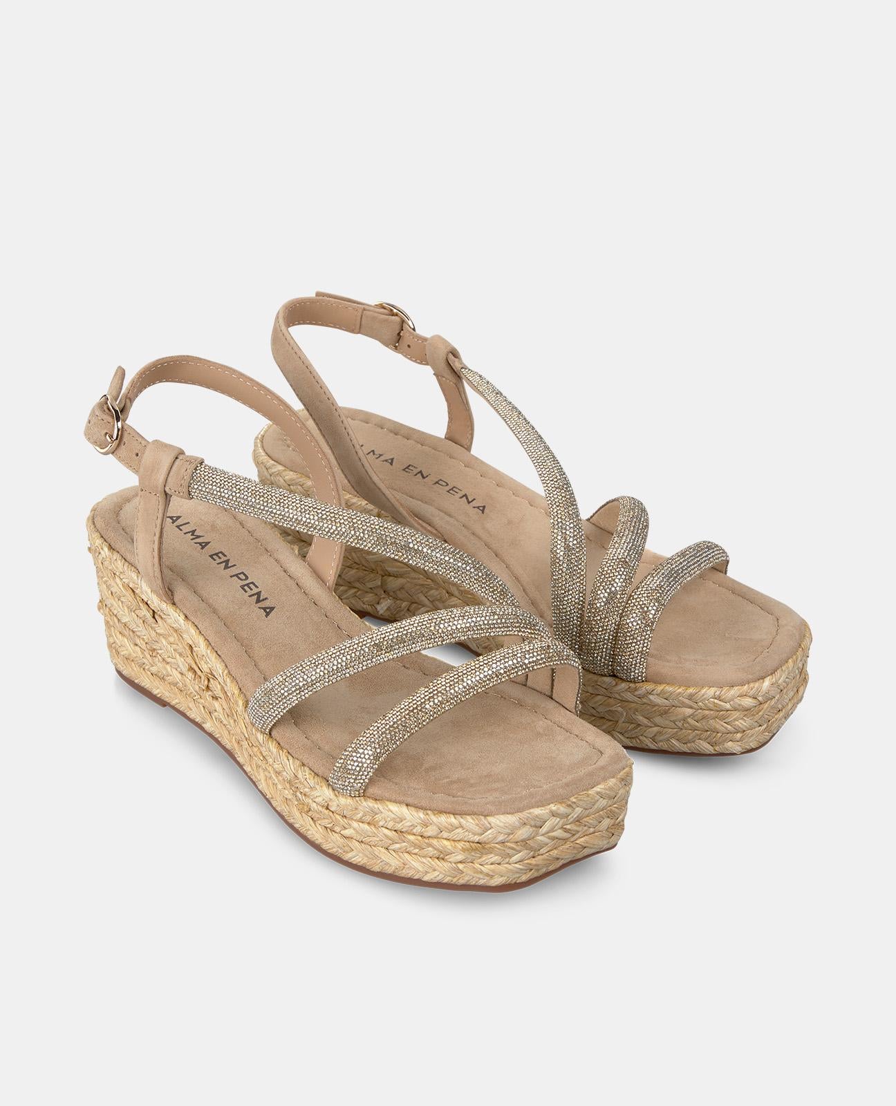 alma-en-pena-wedge-sandal-straps-keilsandale-arena-5-cm image 2