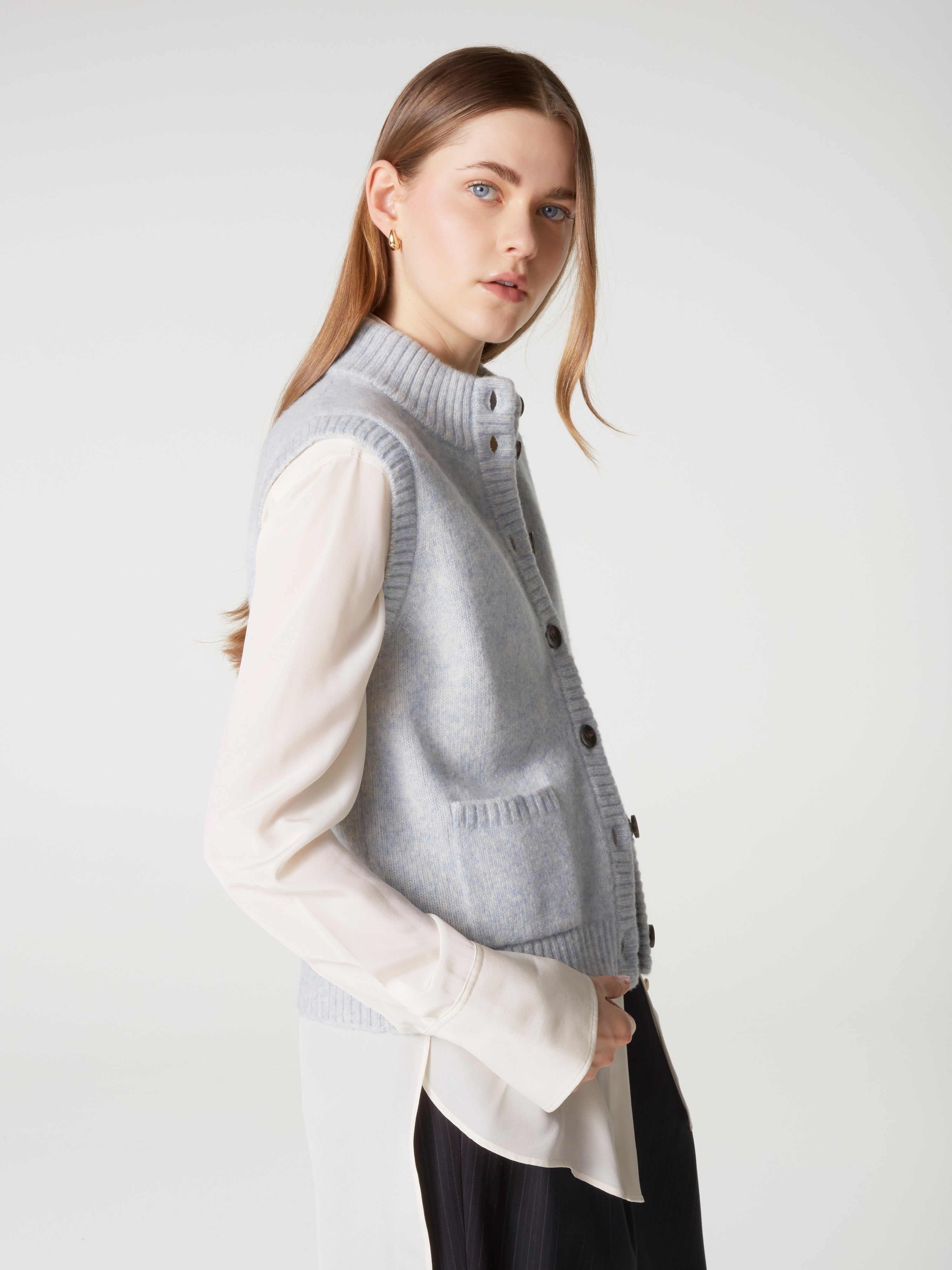absolut-alanis-weste-aus-wolle-baumwolle-f-r-damen-babyblau image 3