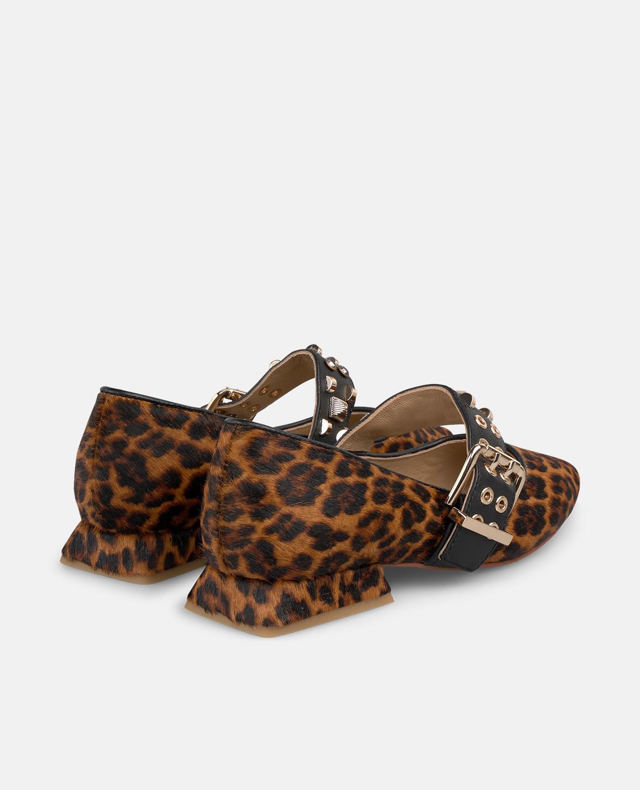 alma-en-pena-ballerinas-schnalle-spitz-braun-2-cm image 3