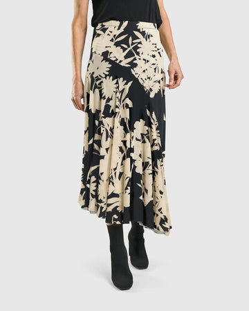 alembika-secret-garden-swing-skirt-floral-damen-rock image 4