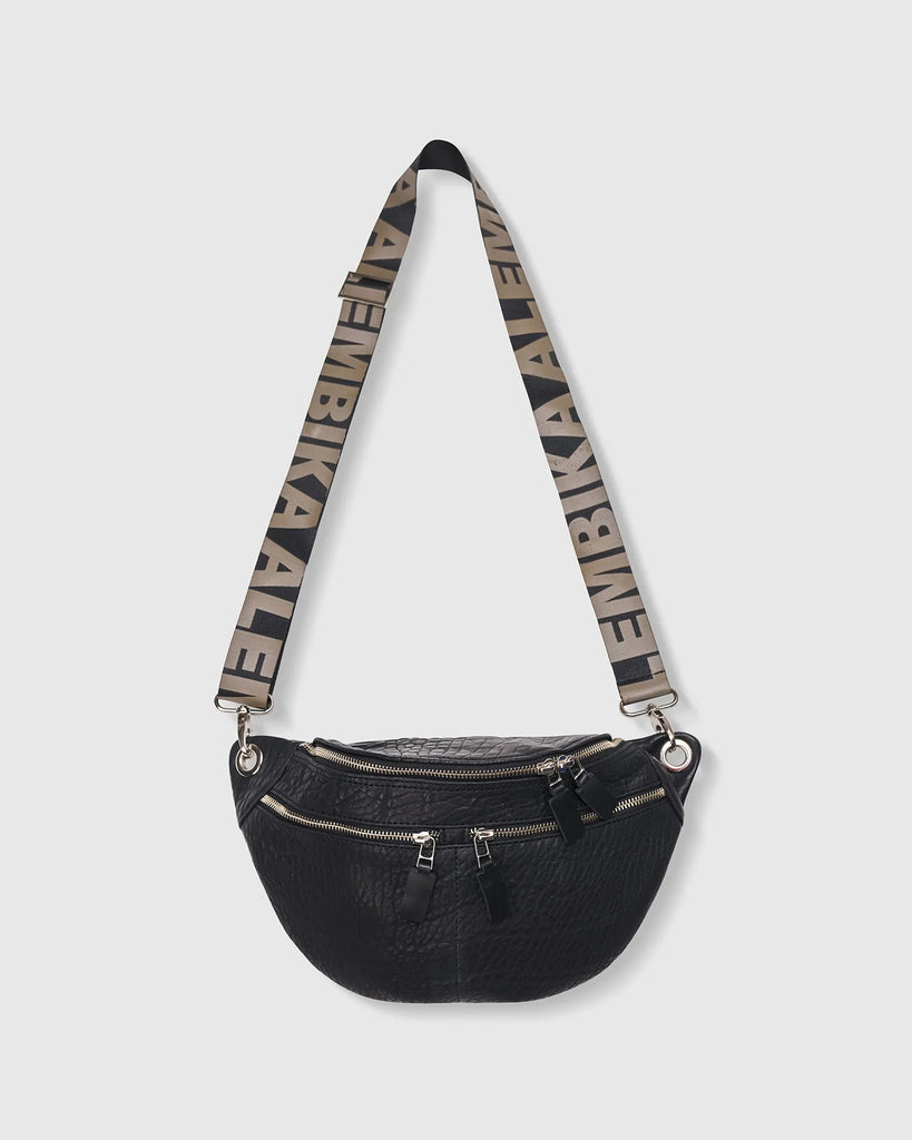 alembika-crossbody-sling-bag-schwarz-leder image 1