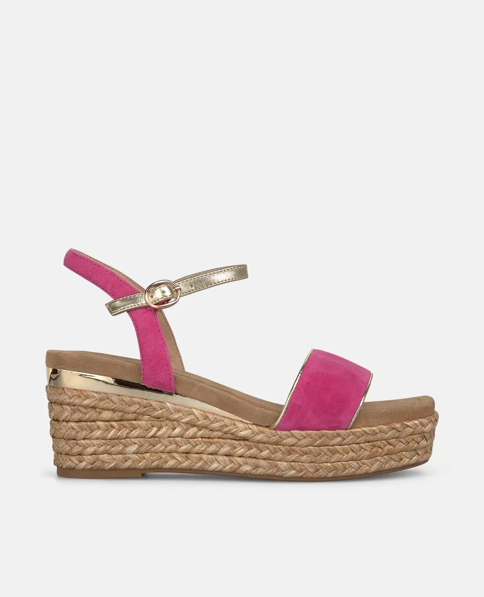 alma-en-pena-esparto-keil-sandale-fuchsia-7-5-cm-eckig image 1