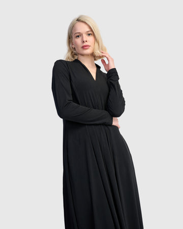 alembika-essential-slinky-cocoon-kleid-schwarz image 6