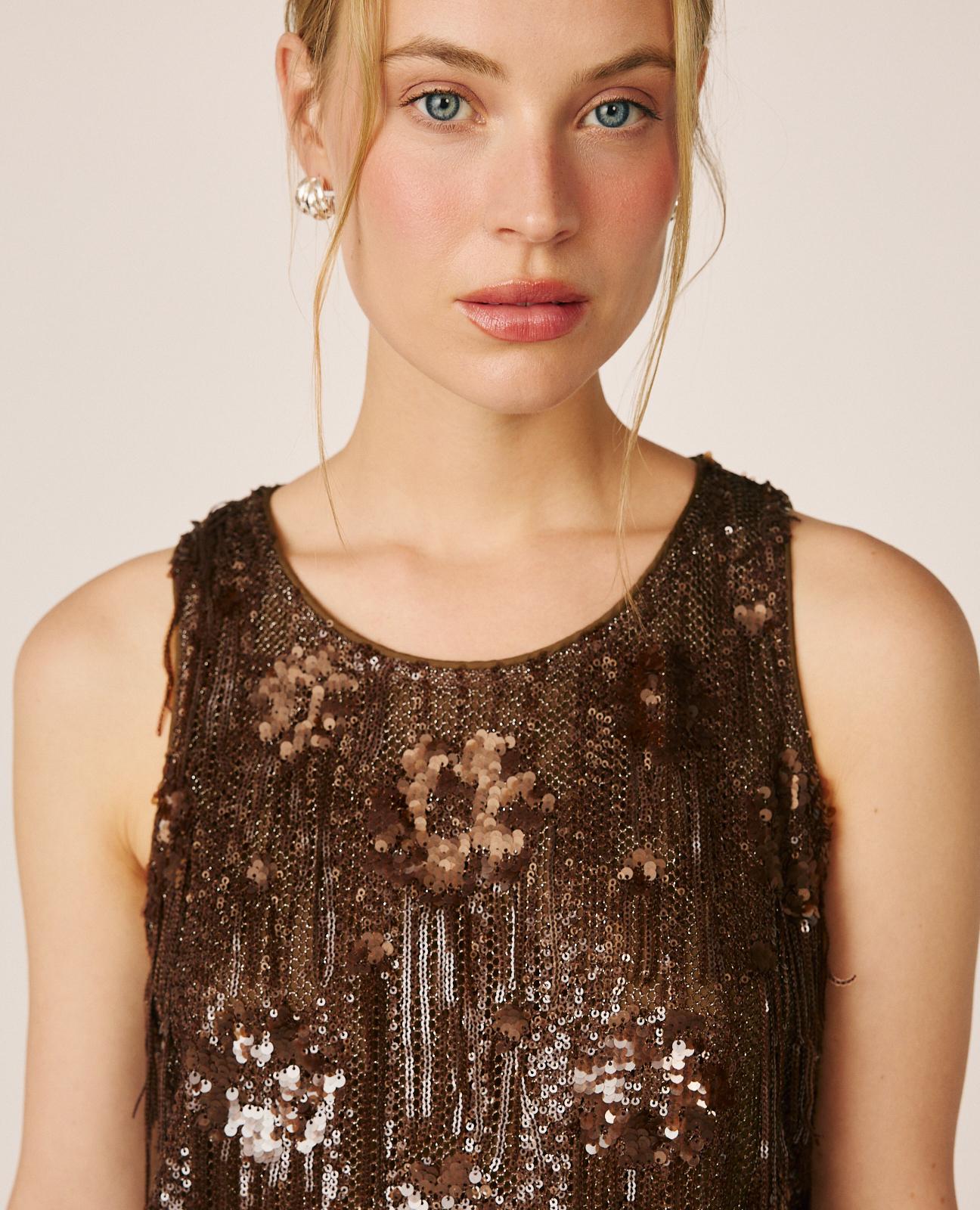 alma-en-pena-top-with-fringe-paillettentop-braun image 4