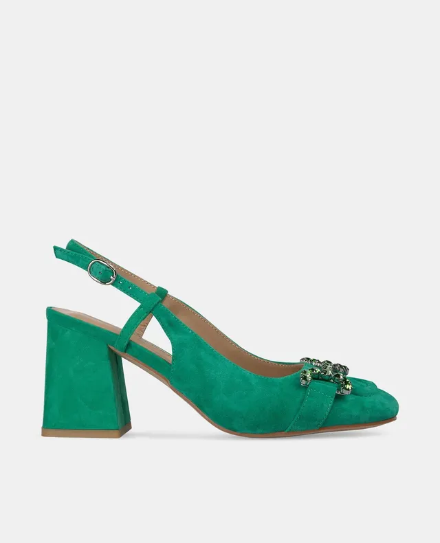 alma-en-pena-riemchen-pumps-mit-steigb-gel-gr-ne-heels-7-5-cm-mit-schnalle image 1