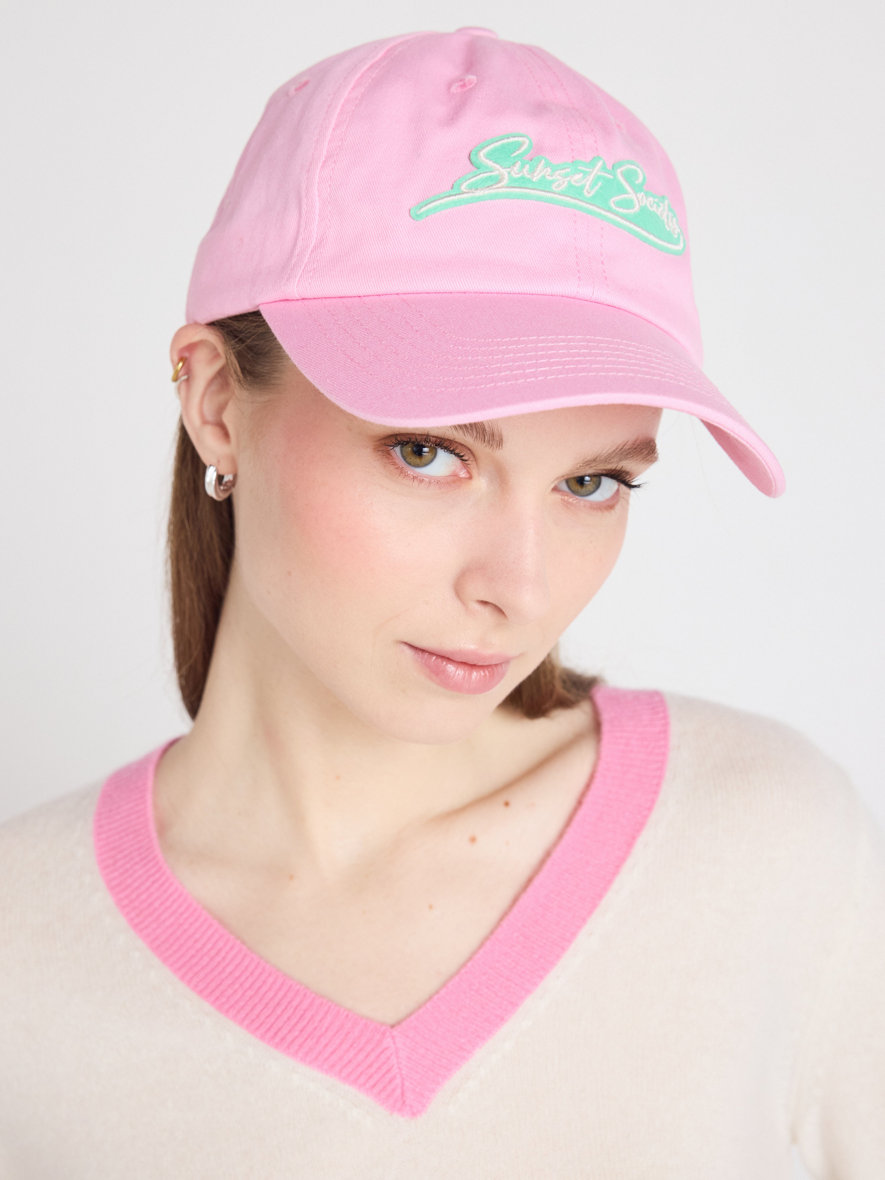 absolut-boost-cap-damen-baumwolle-stickerei-pink image 1
