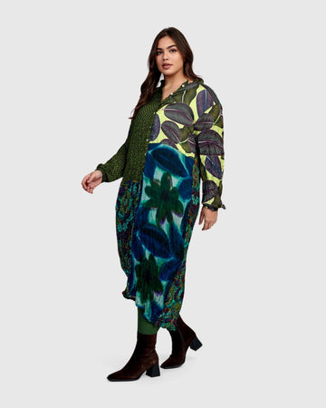 alembika-katrine-crinkle-shirtkleid-damen-mix image 6