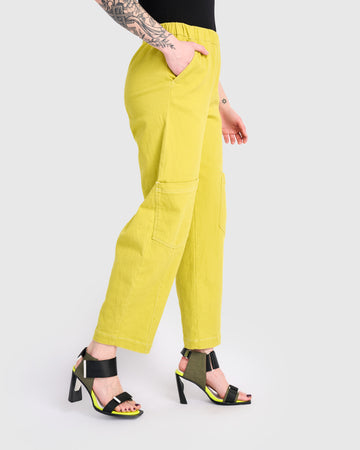 alembika-twill-papaya-relaxed-hose-marker-barrel-leg image 4
