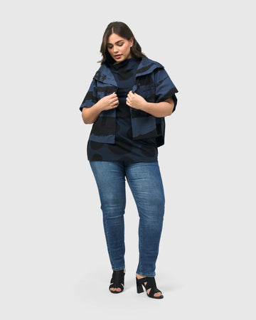 alembika-urban-samba-cape-jacke-navy image 3