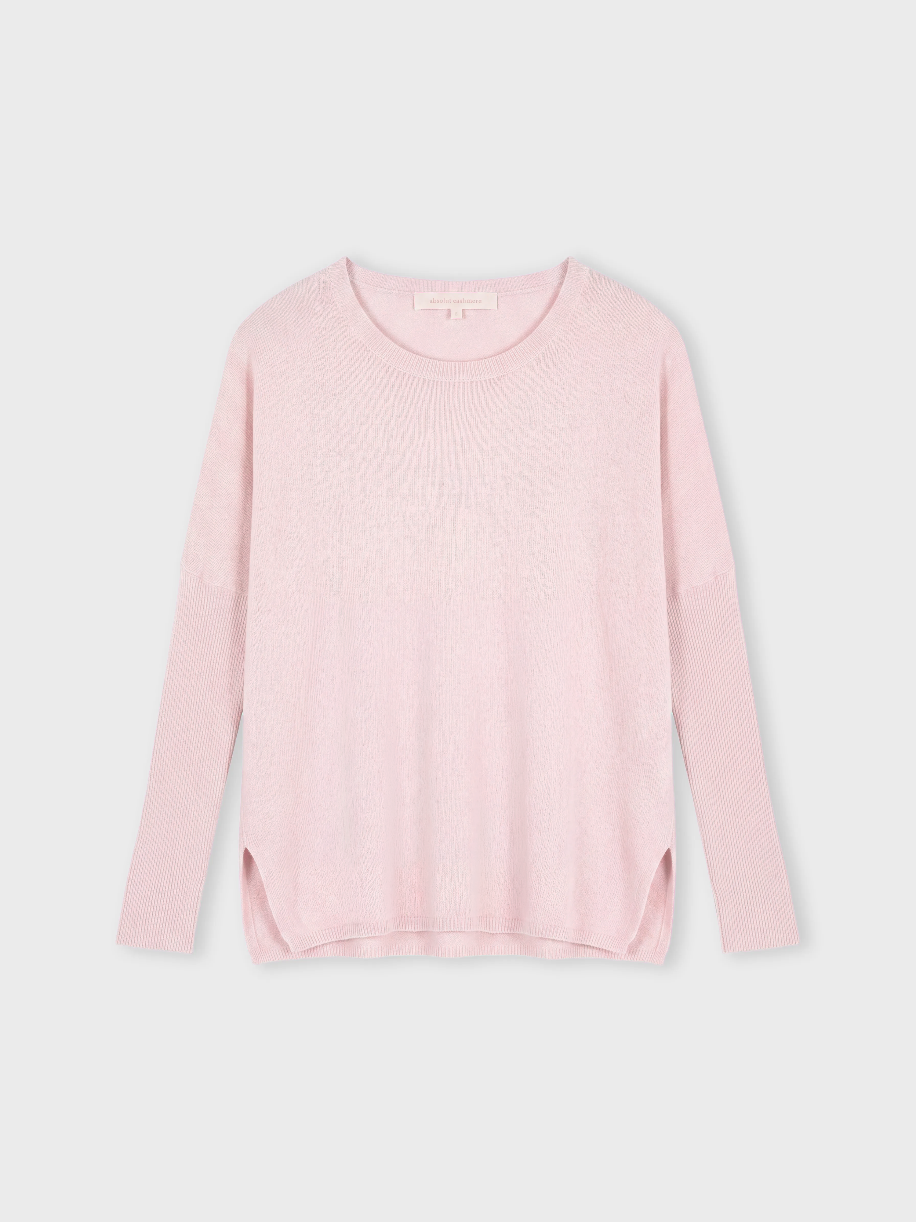 absolut-pull-poncho-astrid-damen-kaschmir-rundhals-rosa image 1