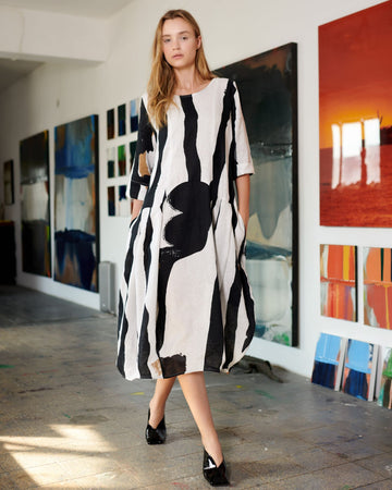 alembika-urban-melbourne-relaxed-dress-kleid-zebra image 2