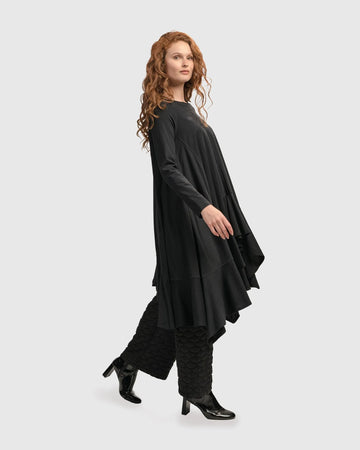 alembika-urban-spice-of-life-hi-lo-trapeze-top-damen-schwarz image 8