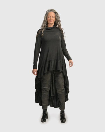 alembika-urban-hi-lo-katniss-top-tunika-charcoal image 2