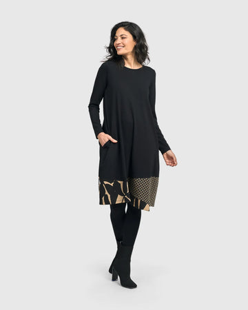alembika-nora-relaxed-kleid-mix-jacquard-kleid image 3