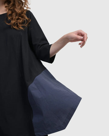 alembika-urban-marvels-trapeze-top-navy-tunika image 3