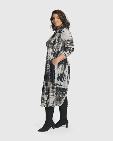 alembika-digi-cocoon-kleid-marble image 2