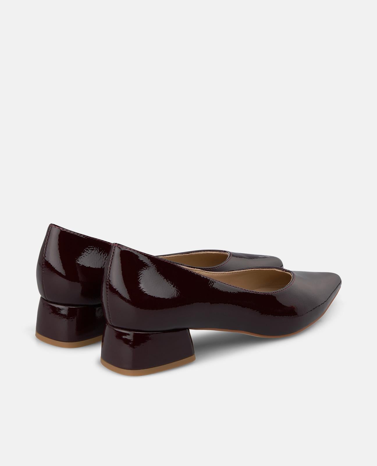 alma-en-pena-leather-pointed-toe-halbschuh-bordeaux-leder image 3
