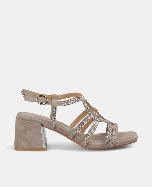 alma-en-pena-sandal-with-square-heel-strass-sandale-grau-6-cm image 1