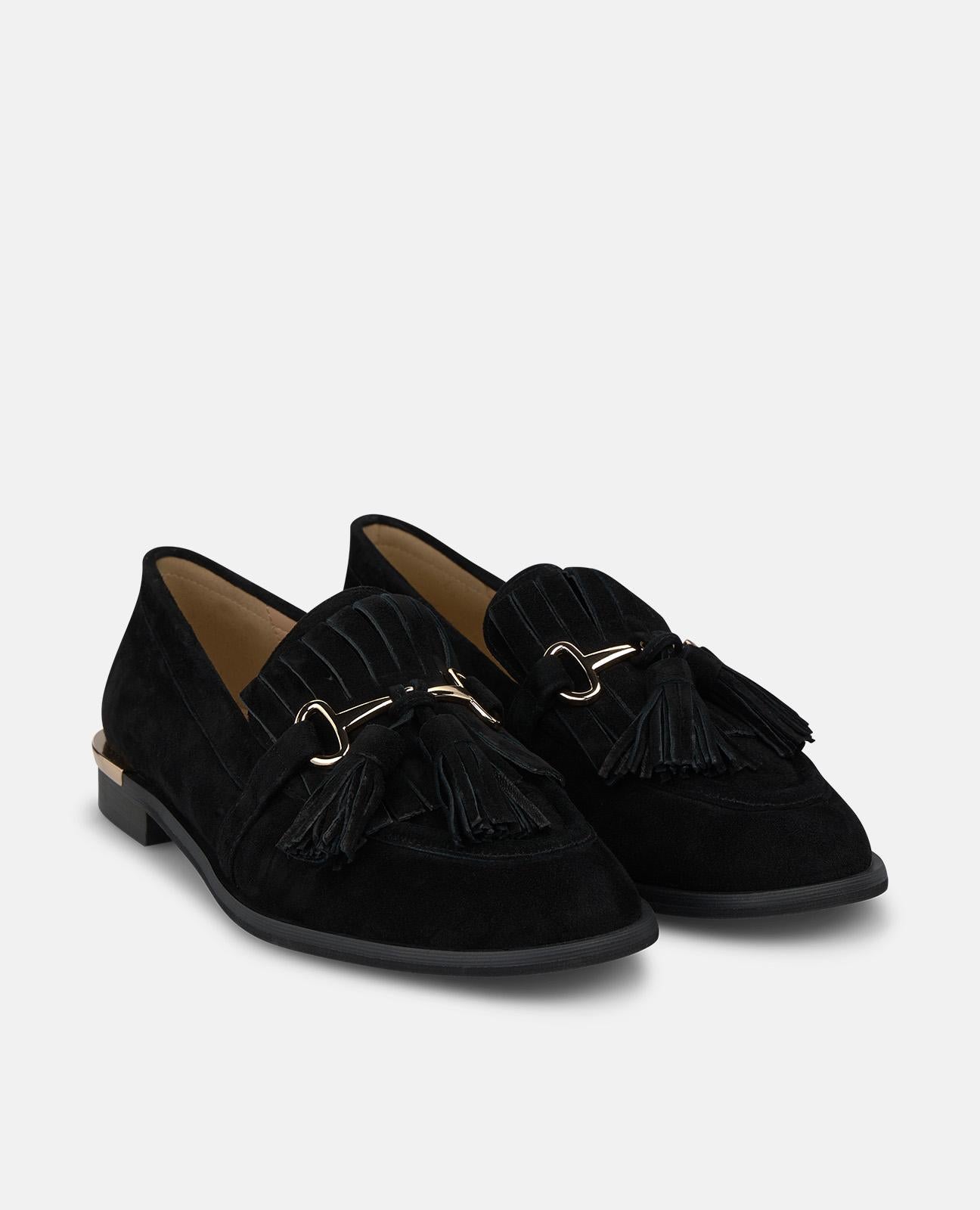 alma-en-pena-suede-loafers-with-tassels-schwarz-2-cm image 2