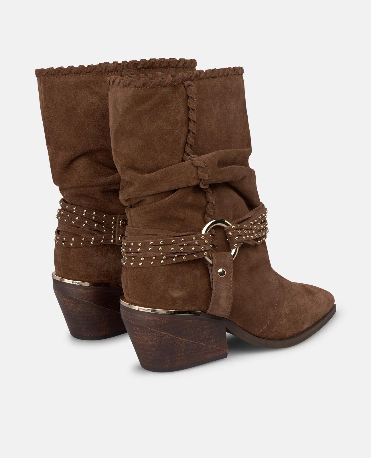 alma-en-pena-stiefeletten-velours-camel-mit-steigb-gel-6-5-cm image 3