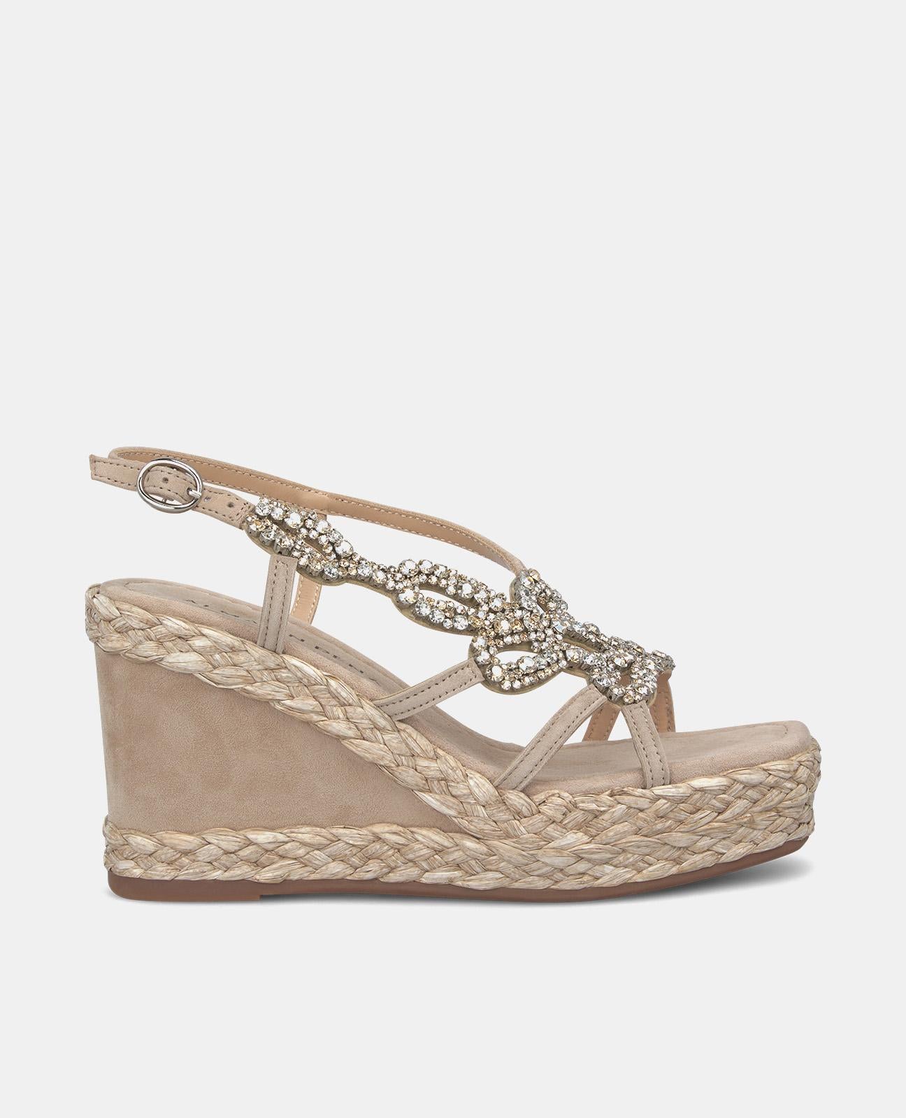 alma-en-pena-keilsandalen-vis-n-geflochtene-wedges-mit-strass-9-5-cm image 1
