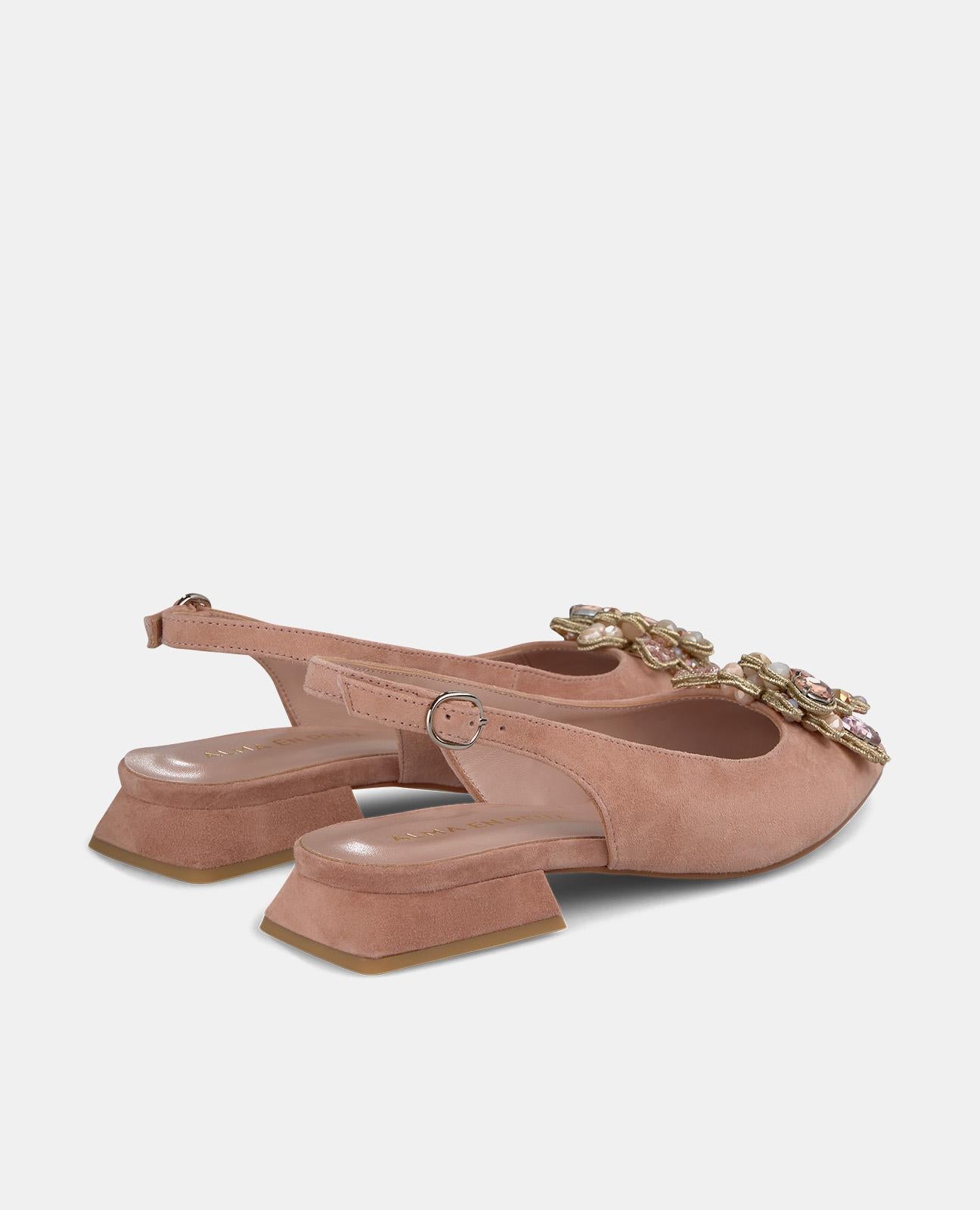 alma-en-pena-flat-shoe-ballerina-rosa-blume-2-cm image 3