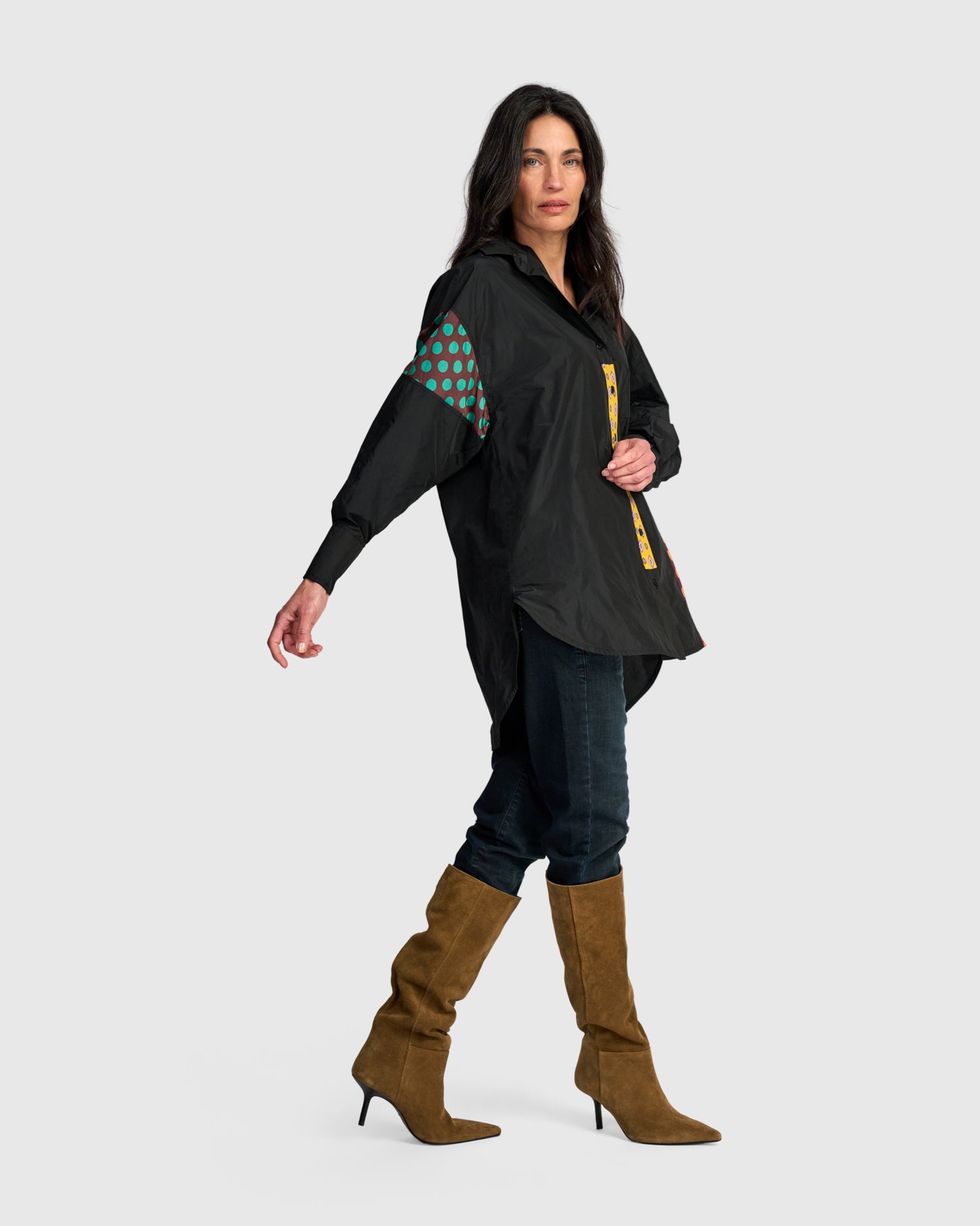 alembika-riot-oversized-shirt-schwarz-tunika-bluse image 4