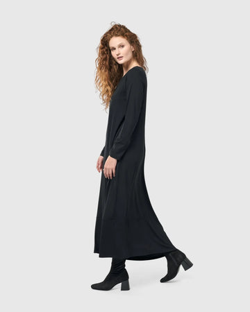 alembika-midnight-maxi-dress-black-damen-maxikleid-schwarz image 7