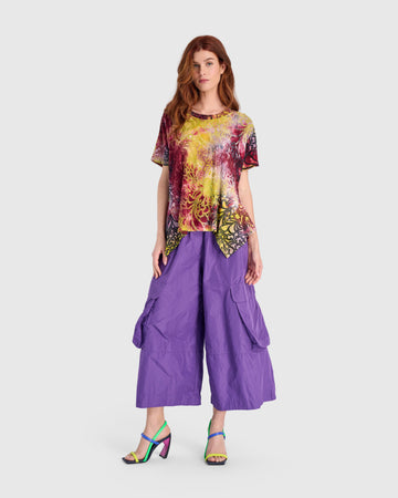 alembika-firefly-flounce-tee-raspberry-gold image 2