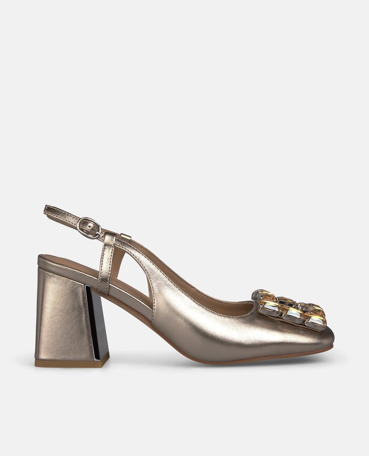 alma-en-pena-joya-heeled-salon-slingpumps-bronze-7-cm image 1