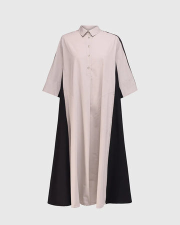 alembika-urban-trapeze-maxi-kleid-baumwolle image 7