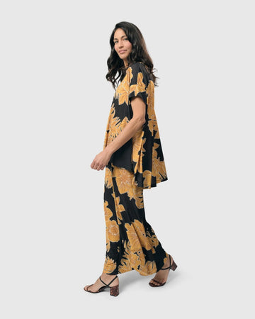 alembika-hula-hi-lo-swing-tunika-gold-a-linien-top image 2