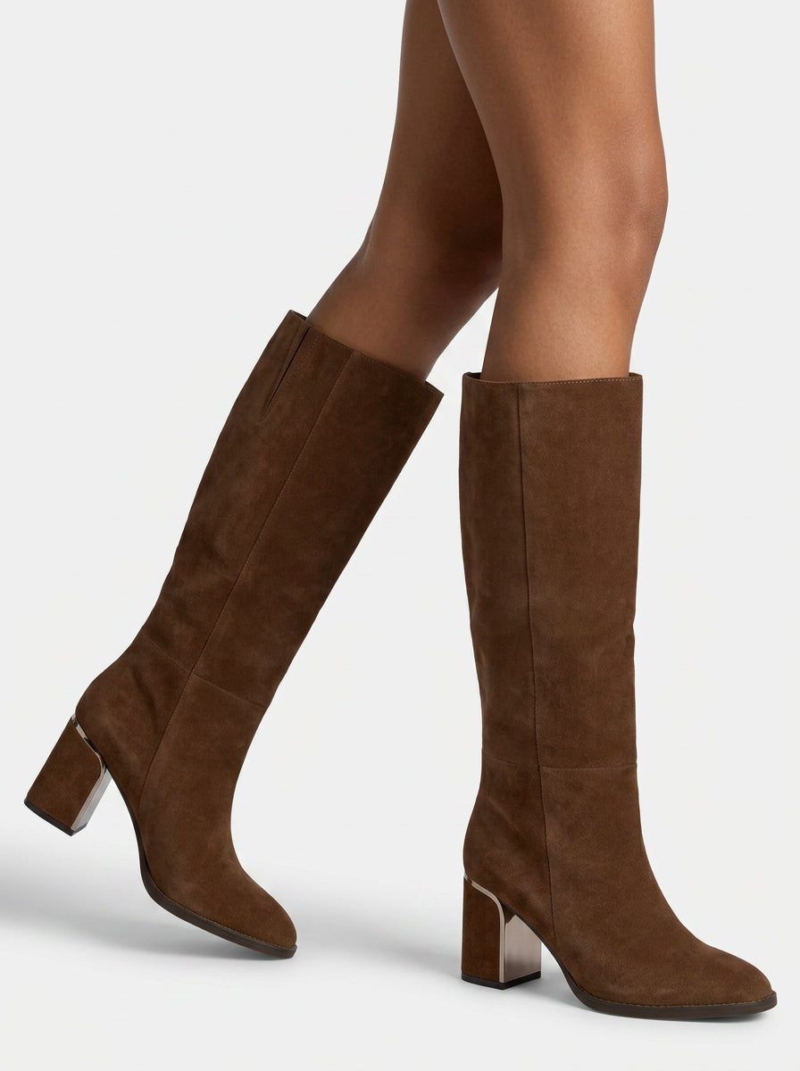 alma-en-pena-alfa-63884-stiefel-aus-wildleder-camel-8-cm image 5