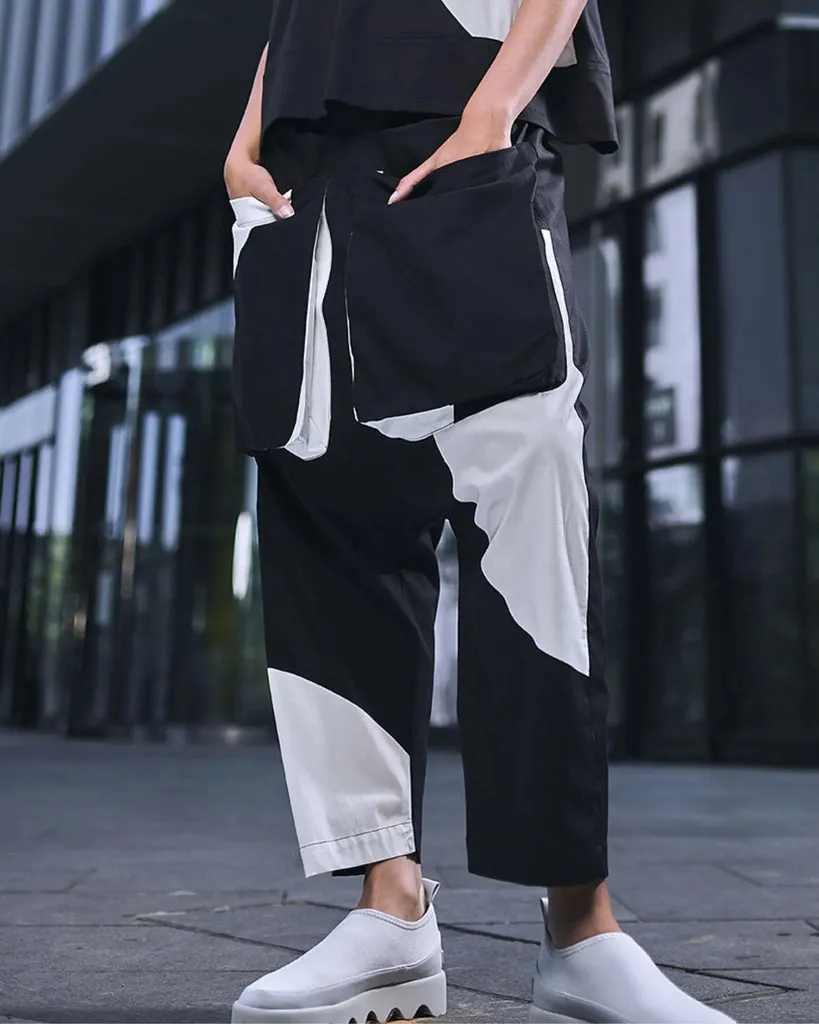 alembika-urban-lennon-pocket-pants-damen-hose-schwarz image 1