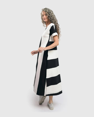 alembika-urban-anna-stripe-a-line-maxi-dress-white-black image 5