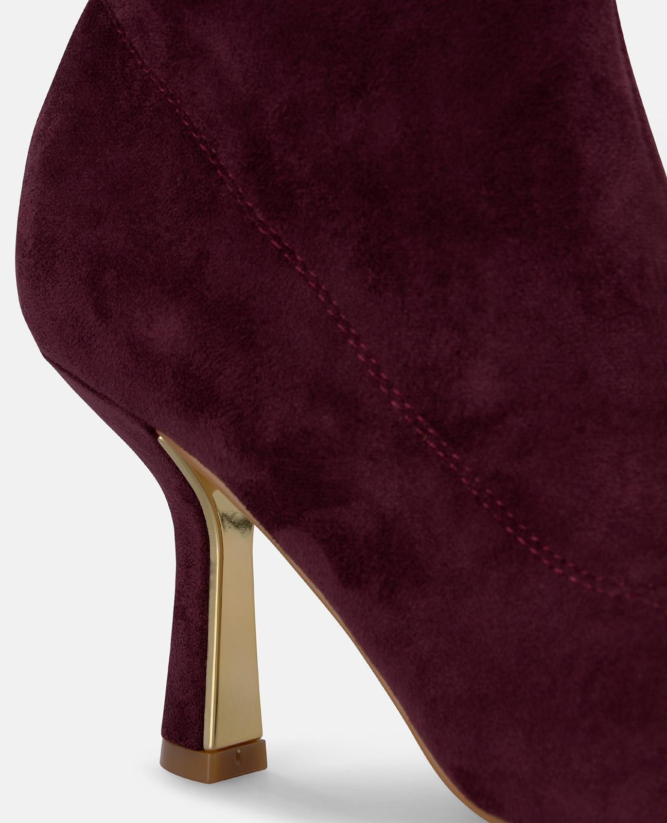 alma-en-pena-boots-zip-stiefel-in-lederoptik-bordeaux image 4