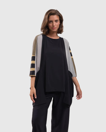 alembika-tekbika-weste-tj936b-schwarz-rmellose-damen-weste image 4