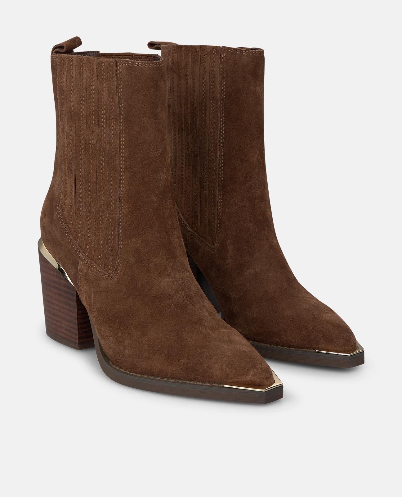 alma-en-pena-leather-boots-damen-stiefelette-camel-spaltleder-7-5-cm image 2
