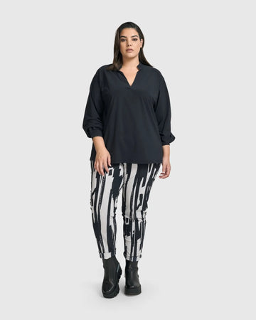 alembika-cyber-slim-leg-hose-brush-print-upf-50 image 4