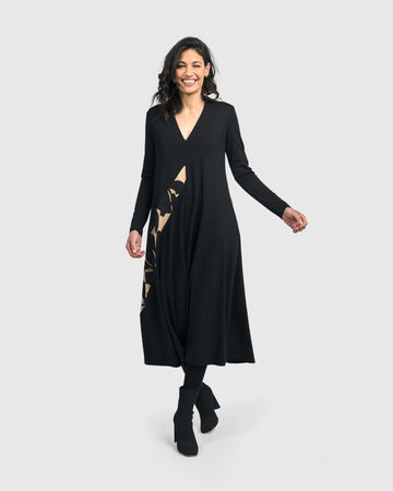 alembika-cher-midi-dress-blackout-damen-midi-kleid image 4