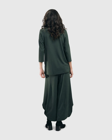 alembika-essential-mockneck-top-gr-n-3-4-arm image 8