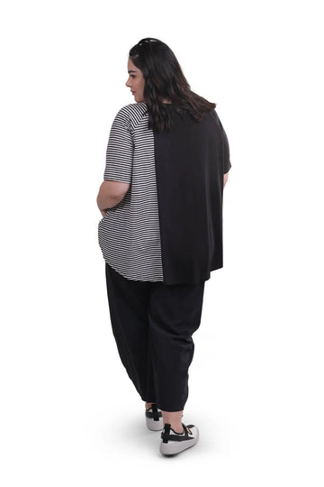 alembika-tekbika-oversized-top-multi-tech-stretch-kurzarm image 4